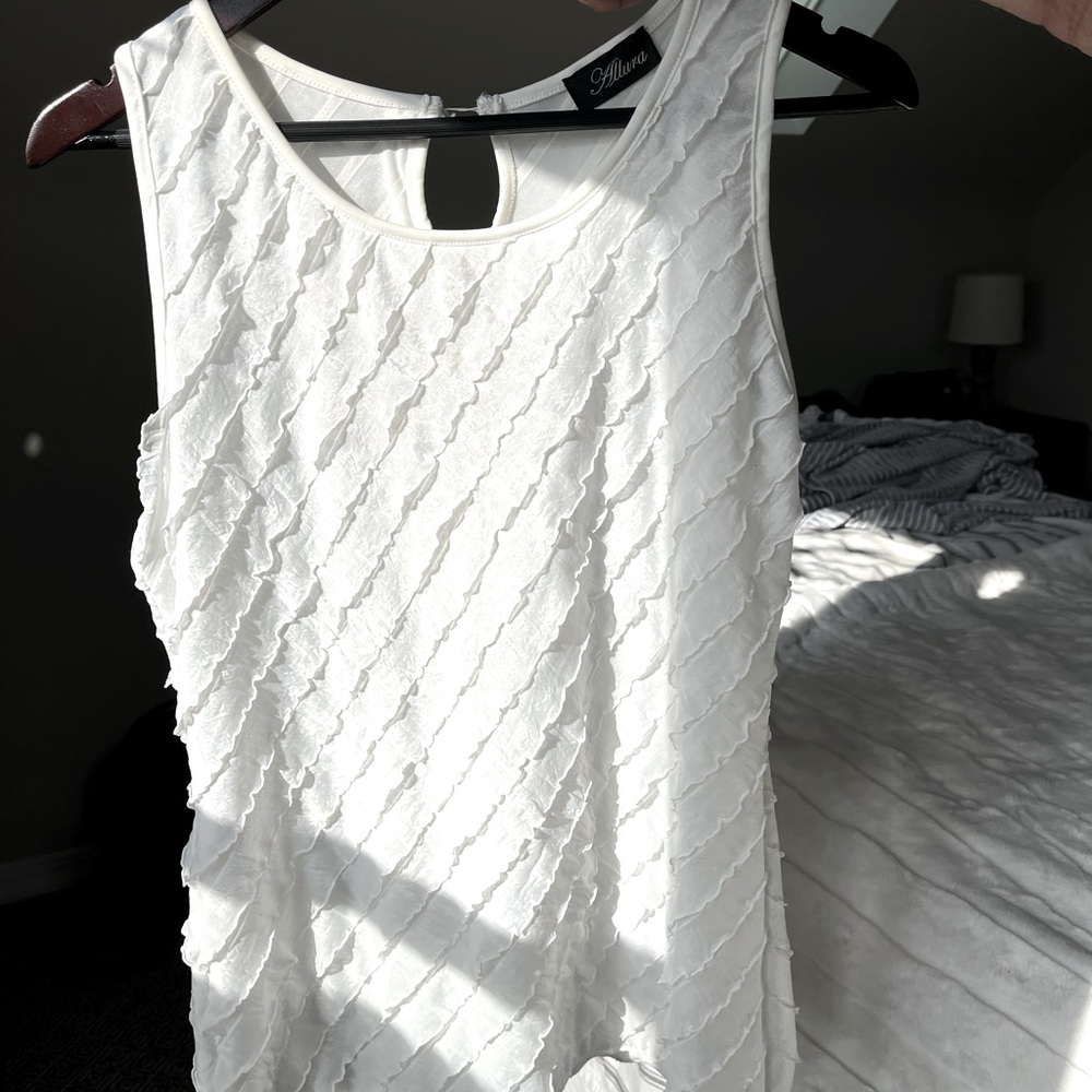 Allura Ruffled Tank Top